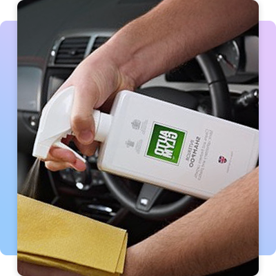 Interior cleaning car in service UAE